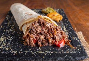 Bbq Pulled Chicken Wrap