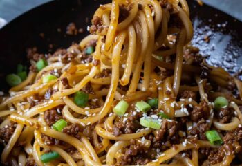 Mongolian Beef Noodles